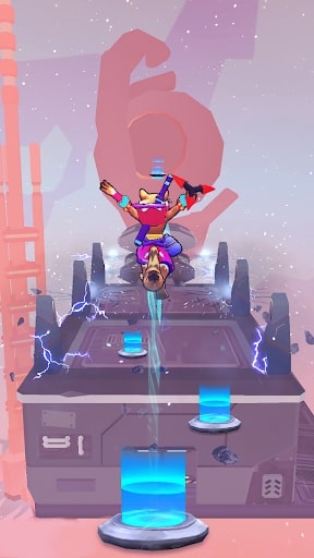 Galaxy Ninja: Amaze 3D Runner MOD năng lượng
