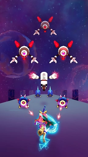 Galaxy Ninja: Amaze 3D Runner MOD tiền