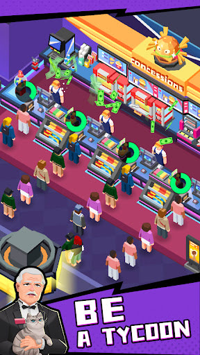 Idle Cinema Empire Tycoon Game MOD xu