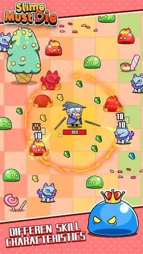 Slime Must Die MOD vô hạn kim cương