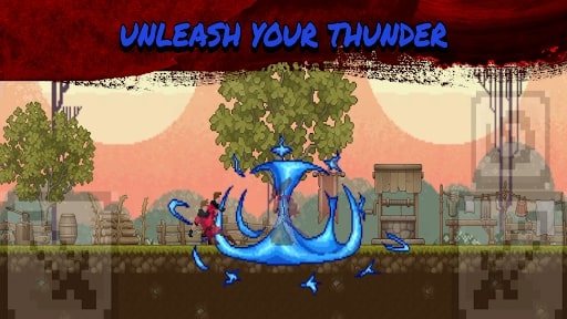 Thunder Samurai Defend Village MOD APK