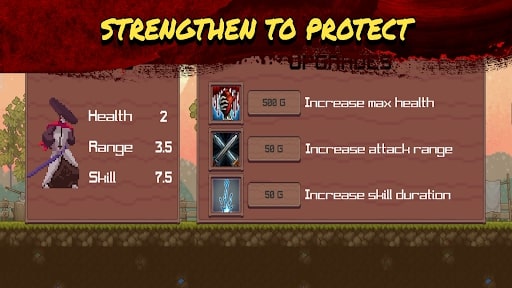 Thunder Samurai Defend Village MOD nhiều tiền