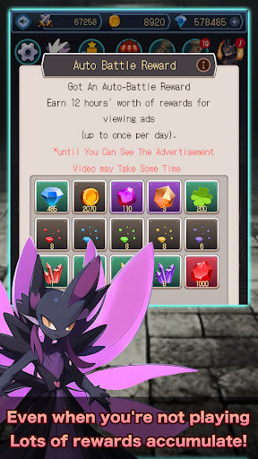 Idle RPG Monsters Collection MOD tiền