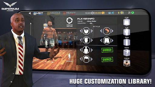 MMA - Fighting Clash 23 MOD vô hạn vàng