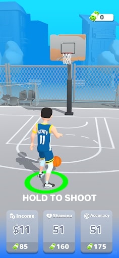 My Basketball Career MOD tiền