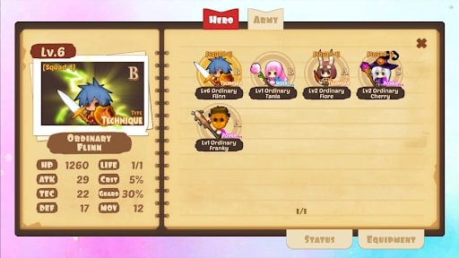 Paper Knight Wars MOD tiền