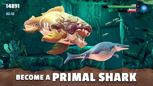 Hungry Shark Primal MOD xu