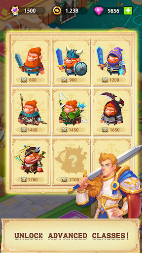 Idle Hero Clan MOD xu