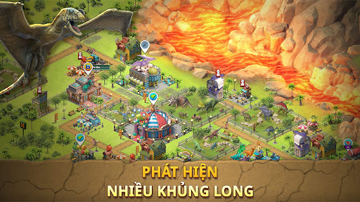Jurassic Dinosaur: Park Game MOD tiền