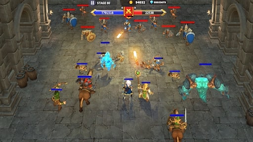 Merge Fantasy : Dungeon Master MOD tiền
