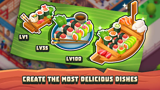 Sushi Empire Tycoon MOD tiền