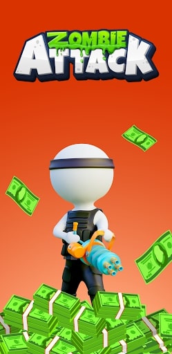 Zombie Attack MOD tiền