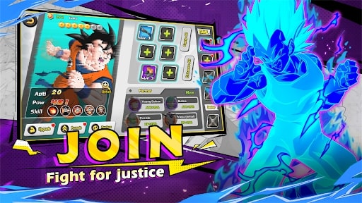 Dragon Z Warrior MOD vô hạn xu