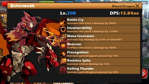 Army of Goddess Crush Titan MOD nâng cấp