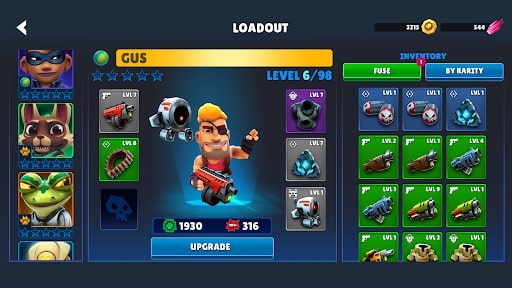 Autogun Heroes: Run and Gun MOD withstand