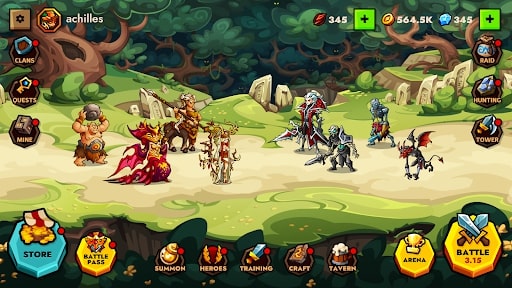 Legendlands - Legendary RPG MOD tiền
