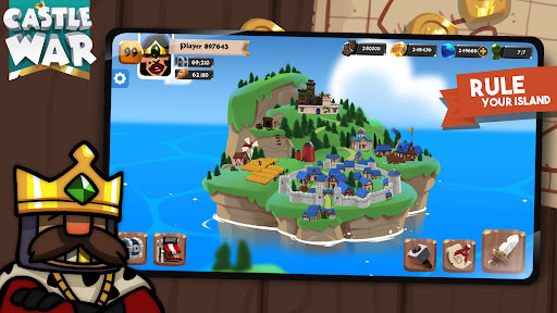 Castle War: Idle Island MOD APK