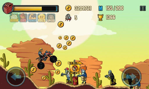 Đua xe đường phố zombie GAMEHAYVL