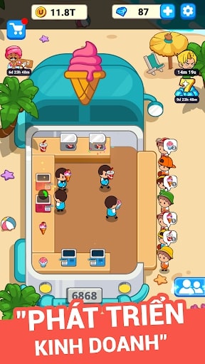 Food Fever: Restaurant Tycoon MOD unlimited money