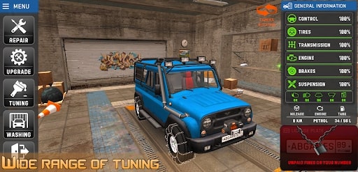 Russian Car Driver UAZ HUNTER MOD APK