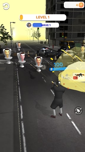 Skibidi War - Toilets Attack MOD APK