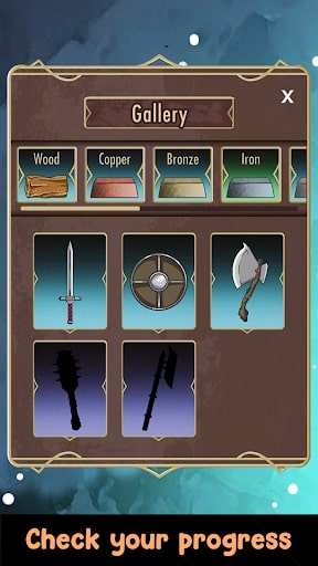 Medieval Clicker Blacksmith MOD APK
