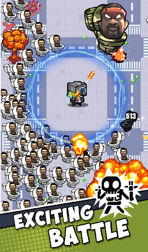 Toilet Skibd Survival IO GAMEHAYVL