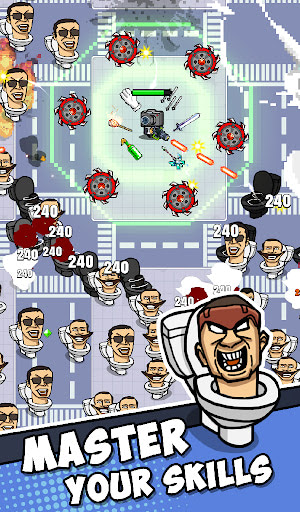 Toilet Skibd Survival IO MOD APK