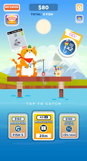Idle Furry Fishing MOD APK