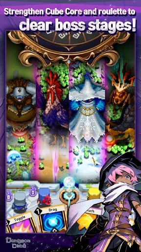 Dungeon Cube: Dot Hero Defense APK
