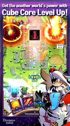 Dungeon Cube: Dot Hero Defense GAMEHAYVL