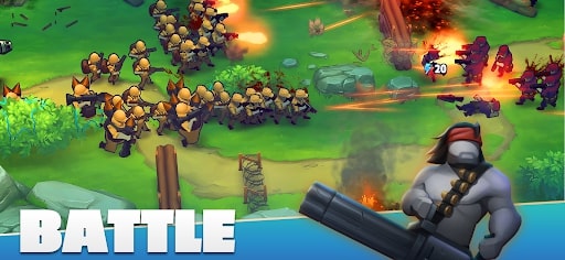GUNS UP! Mobile War Strategy GAMEHAYVL