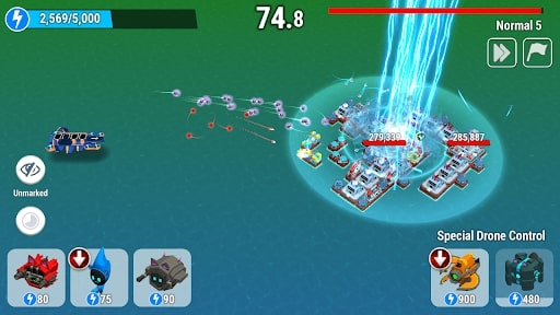 Drone Battle: idle cats APK