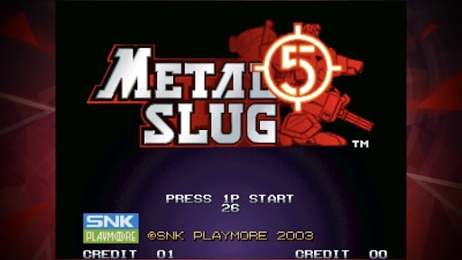 METAL SLUG 5 ACA NEOGEO APK