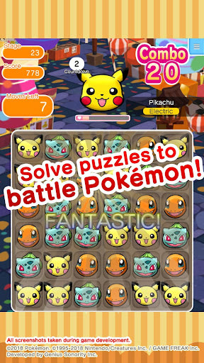 Pokémon Shuffle Mobile GAMEHAYVL