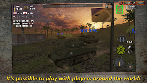 Attack on Tank : World Warfare GAMEHAYVL Tấn công xe tăng