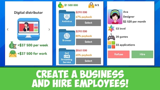 Developer Life Simulator GAMEHAYVL