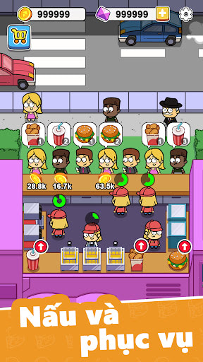 Idle Food Bar: Cook GAMEHAYVL