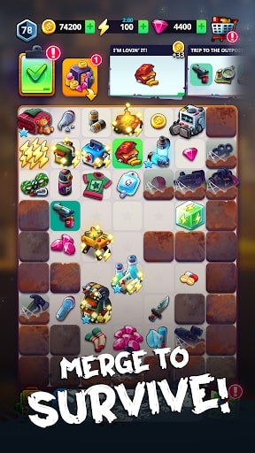 Merge 2 Survive GAMEHAYVL