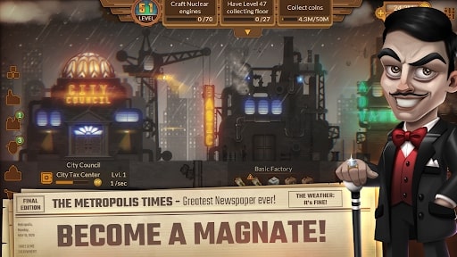 Metropolis: Idle Miner Tycoon MOD APK