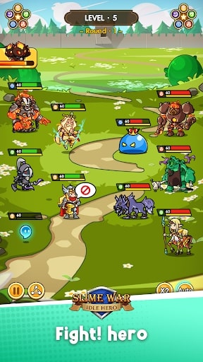 Slime War: Idle Hero GAMEHAYVL