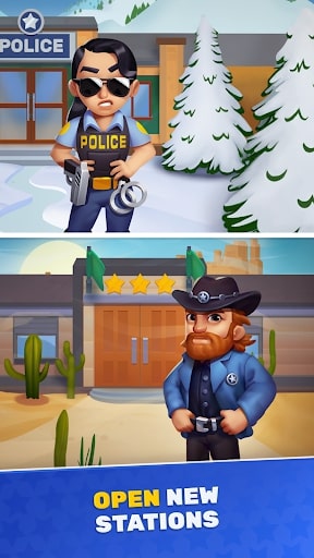 Police Department Tycoon MOD