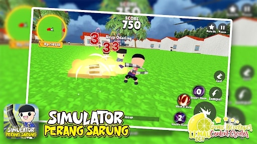 Simulator Perang Sarung 3D GAMEHAYVL