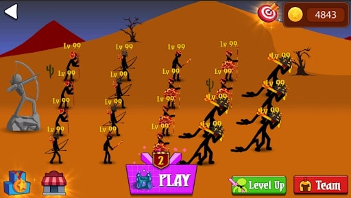 Stickman War : Defense Battle MOD