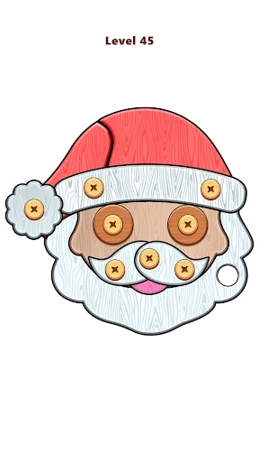 Wood Nuts & Bolts Puzzle