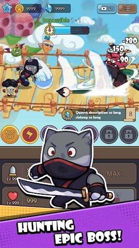 Cat Legend: Idle RPG War GAMEHAYVL