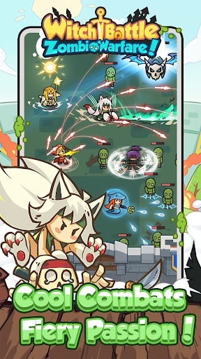 Witch Battle: Zombie Warfare GAMEHAYVL