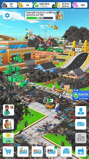 Trash Tycoon Idle business APK