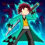 Stick Demon Fight: Idle RPG (Vô Hạn Kim Cương)